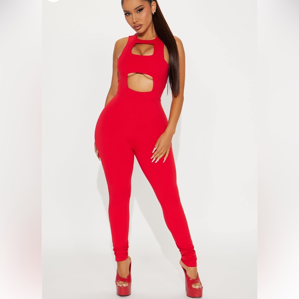 Red Women's Jumpsuit